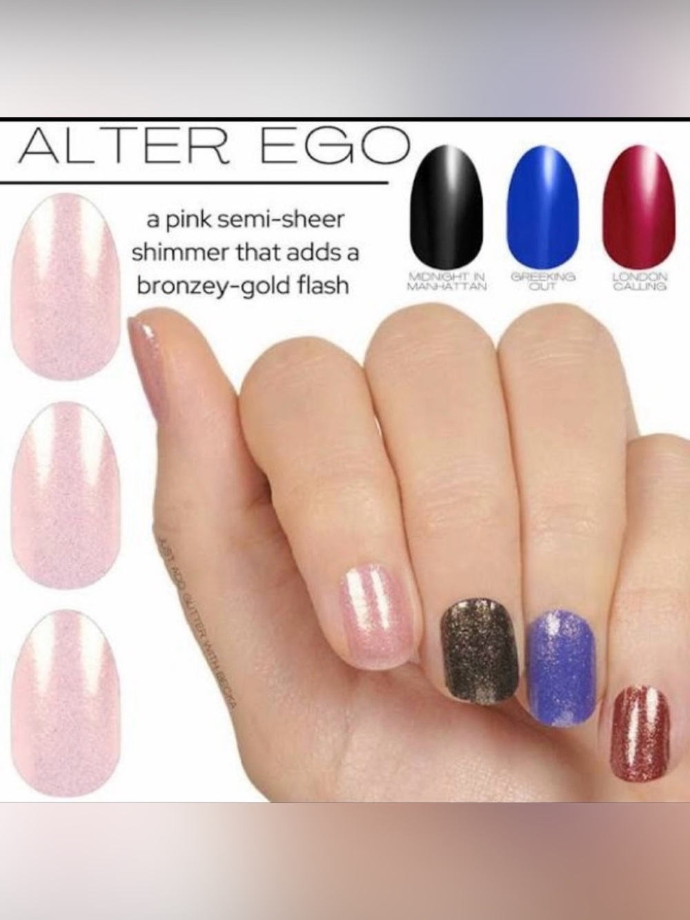 COLORSTREET “ALTER EGO” 100% NAIL POLISH STRIPS - BRAND NEW SEALED! - Picture 3 of 16